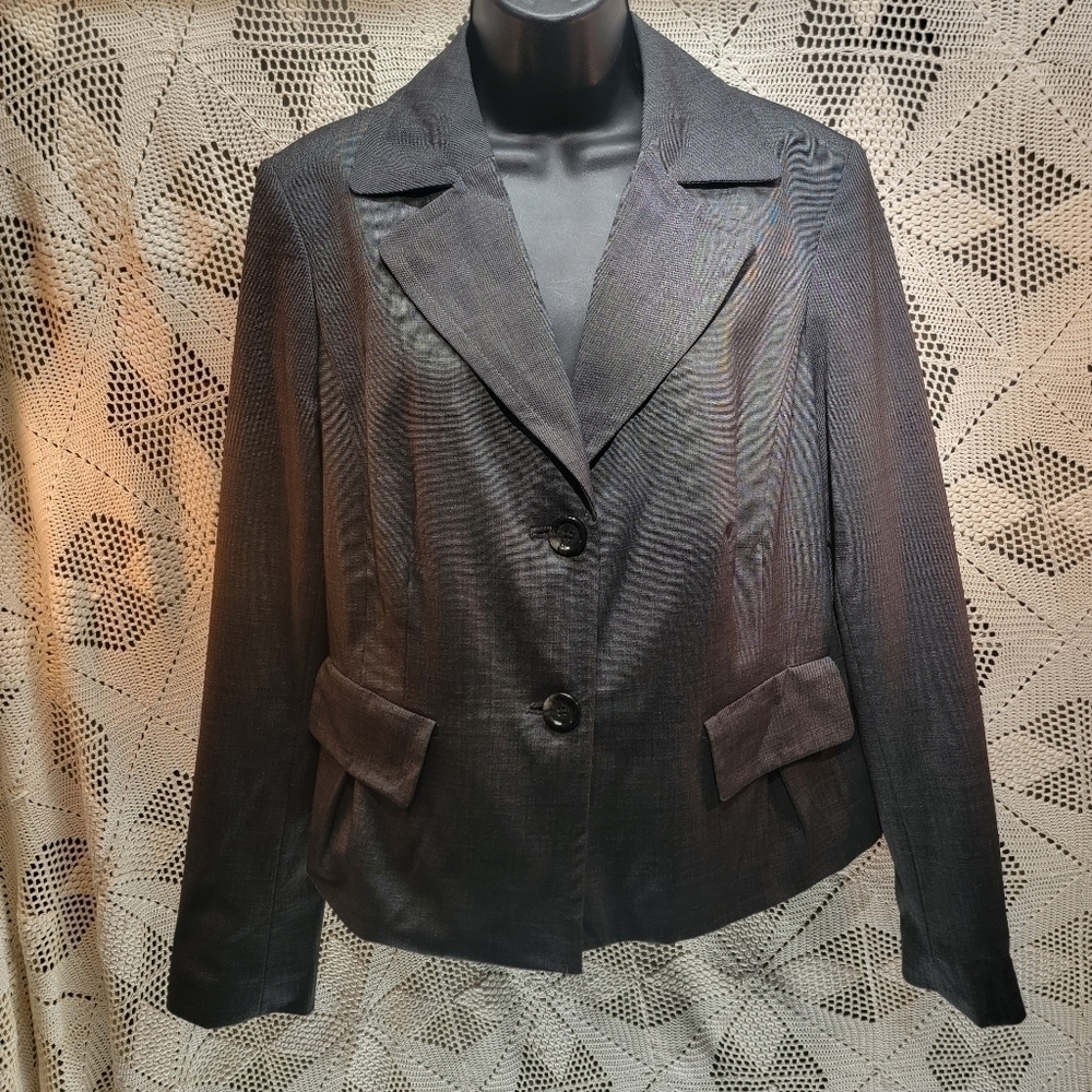 George size 14 black blazer